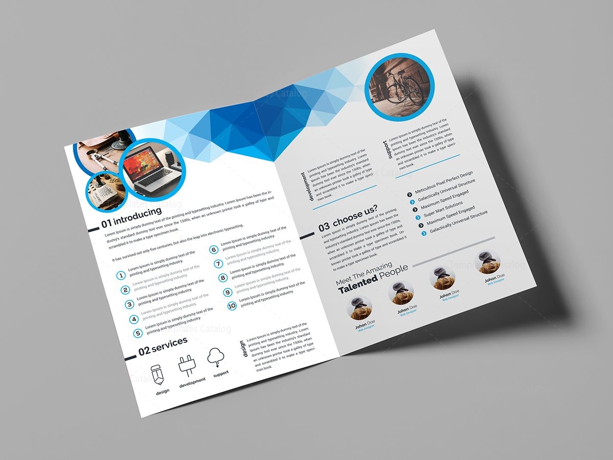 brochure folding