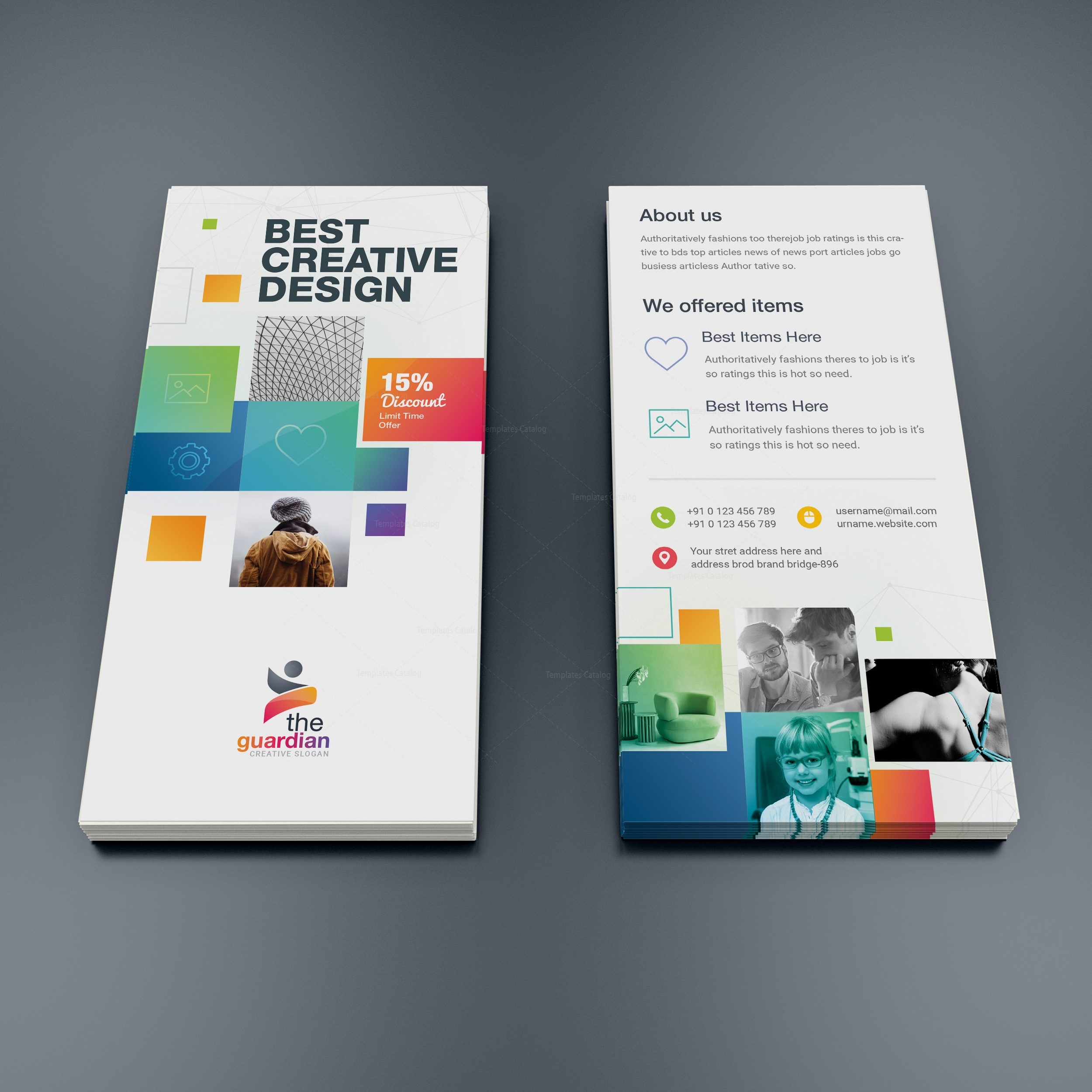 dl flyer template