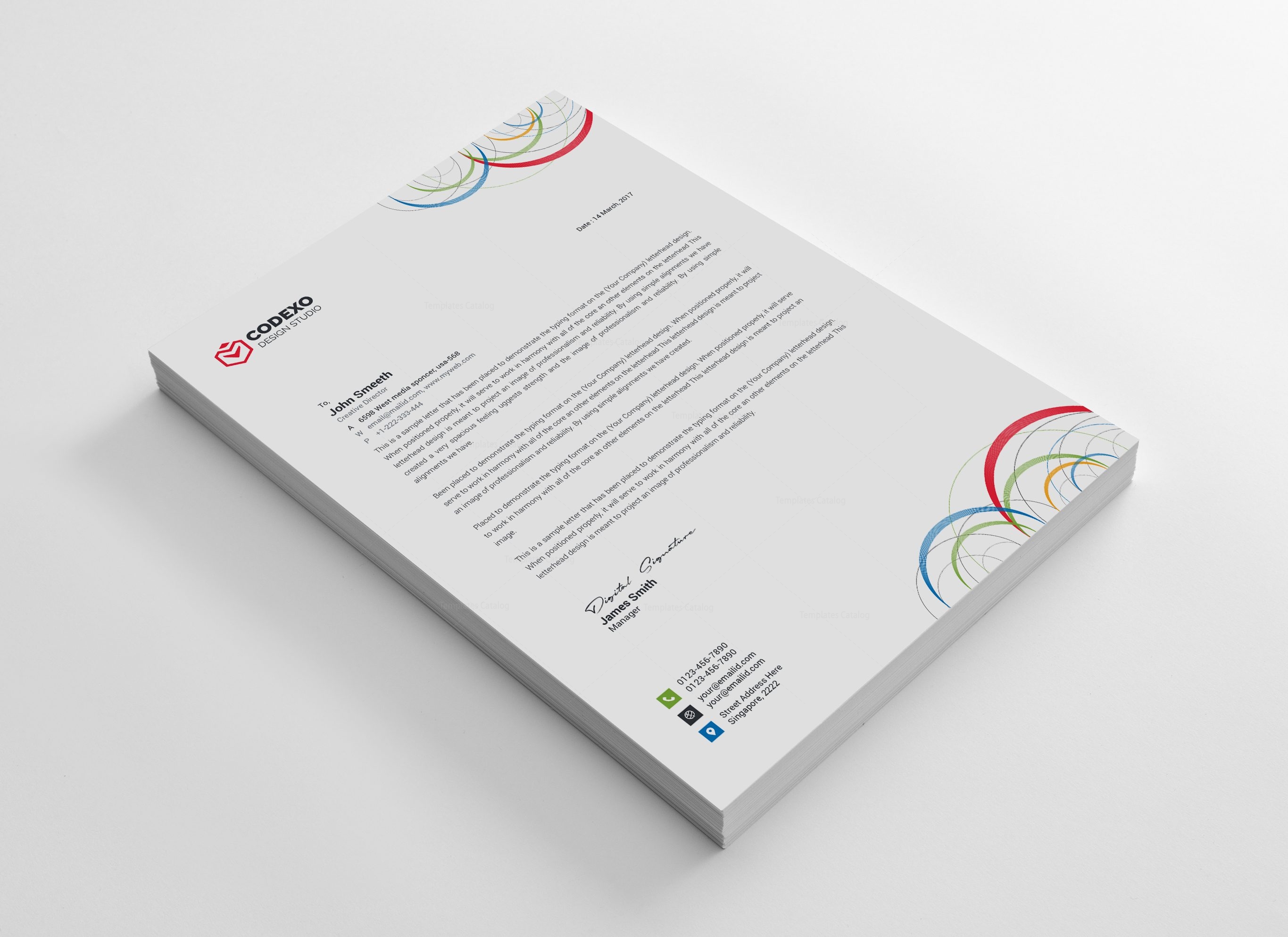 modern business letterhead template poseidon modern corporate letterhead template 000881 modern business letterhead template poseidon modern corporate letterhead template 000881