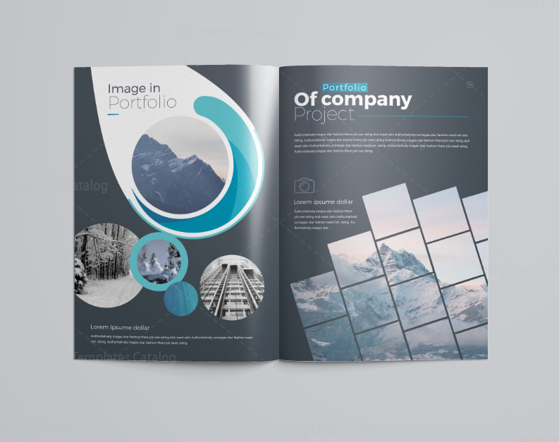 16 pages elegant company profile template 001114 template catalog