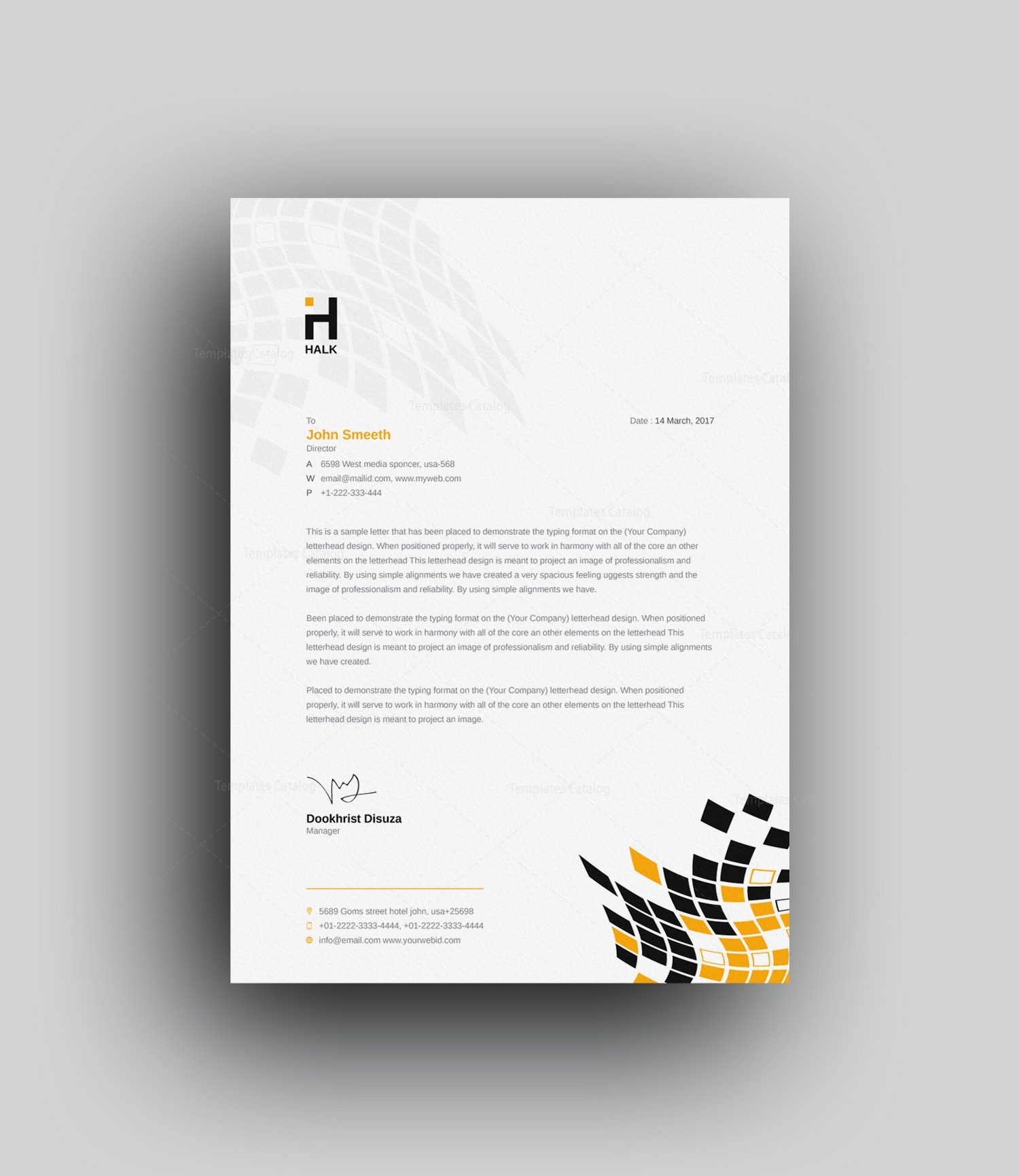 Personal Letterhead Templates Detrester Personal Letterhead Templates Detrester