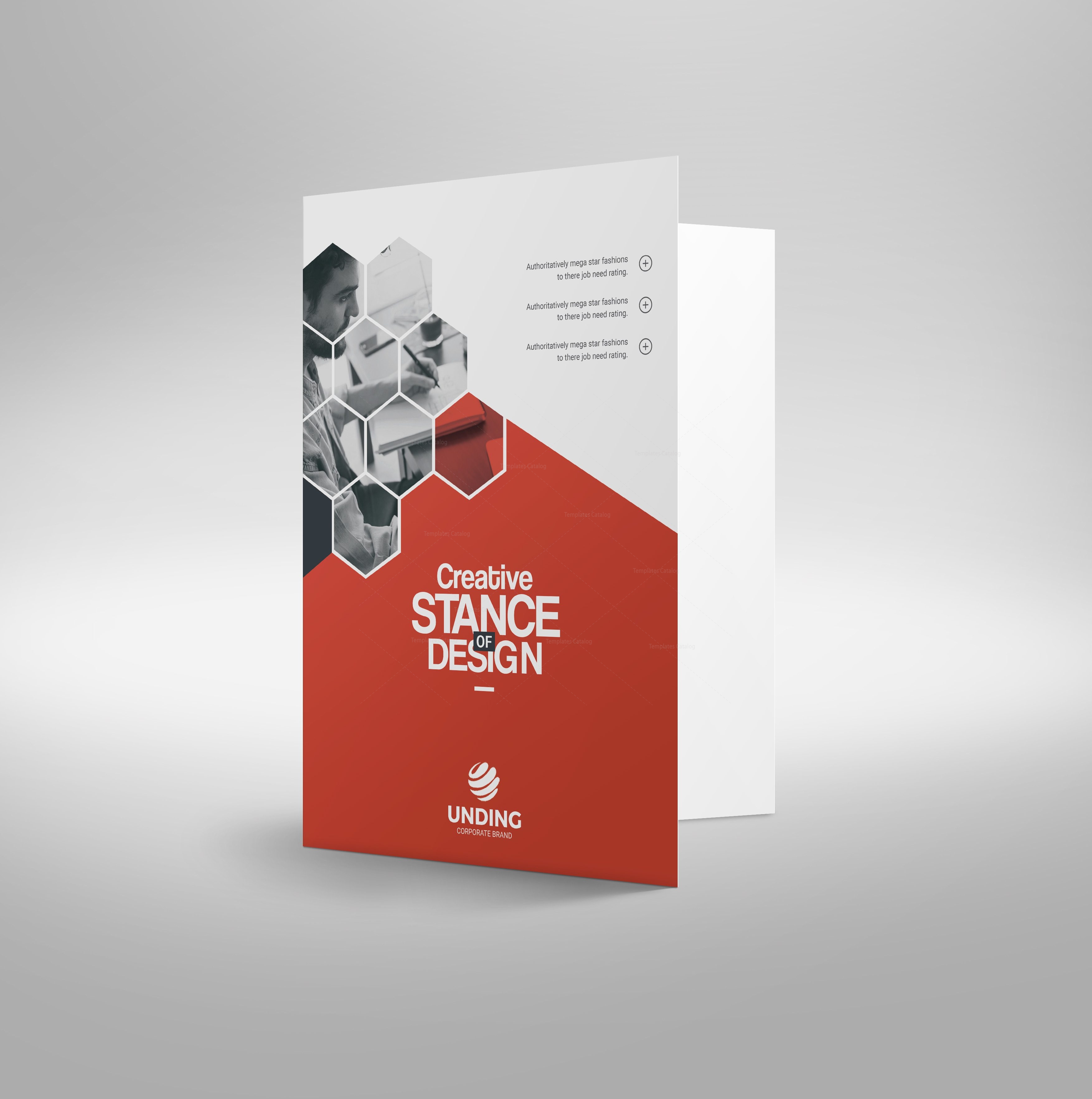 aphrodite modern corporate presentation folder template 001223