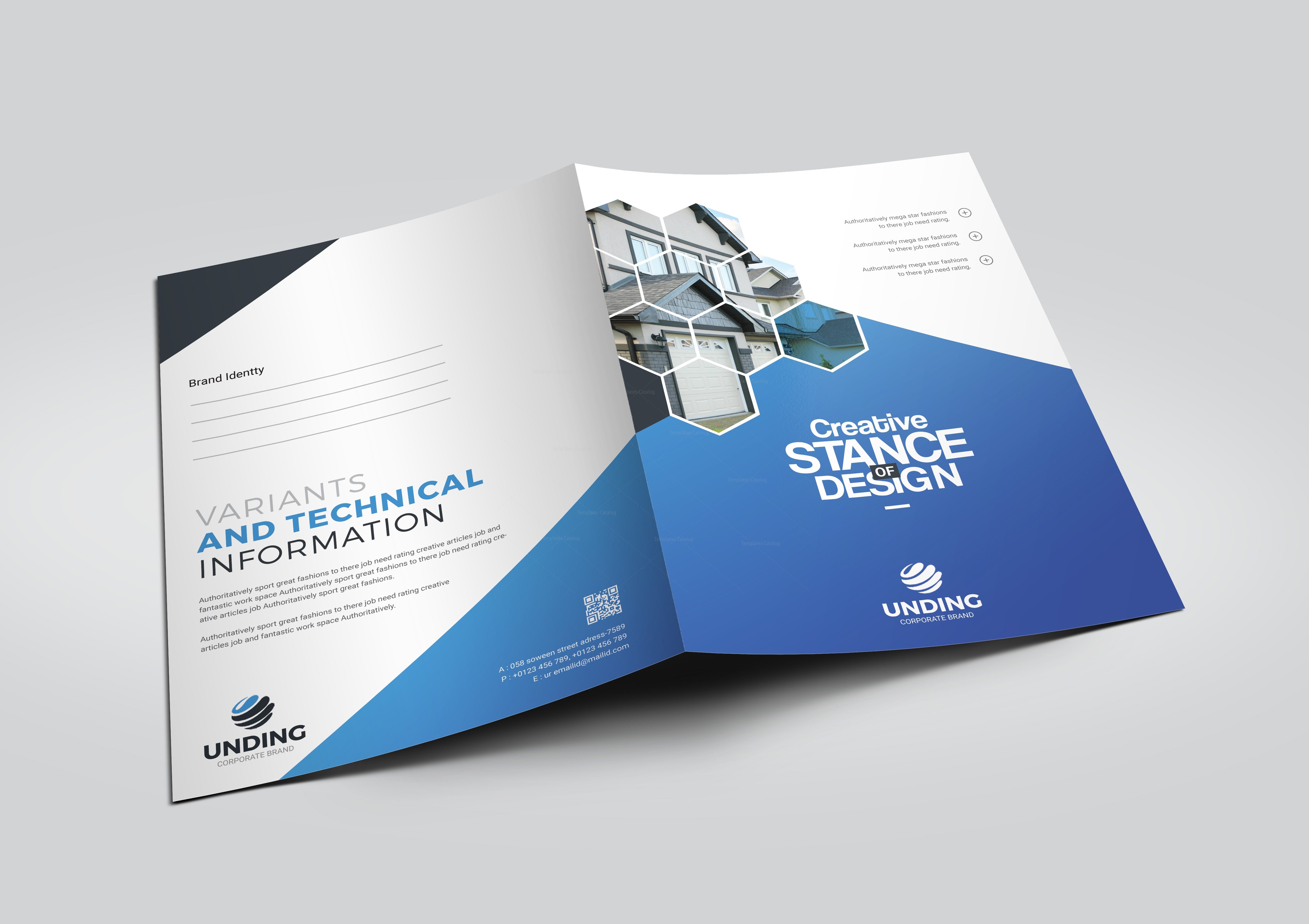 aphrodite modern corporate presentation folder template 001223