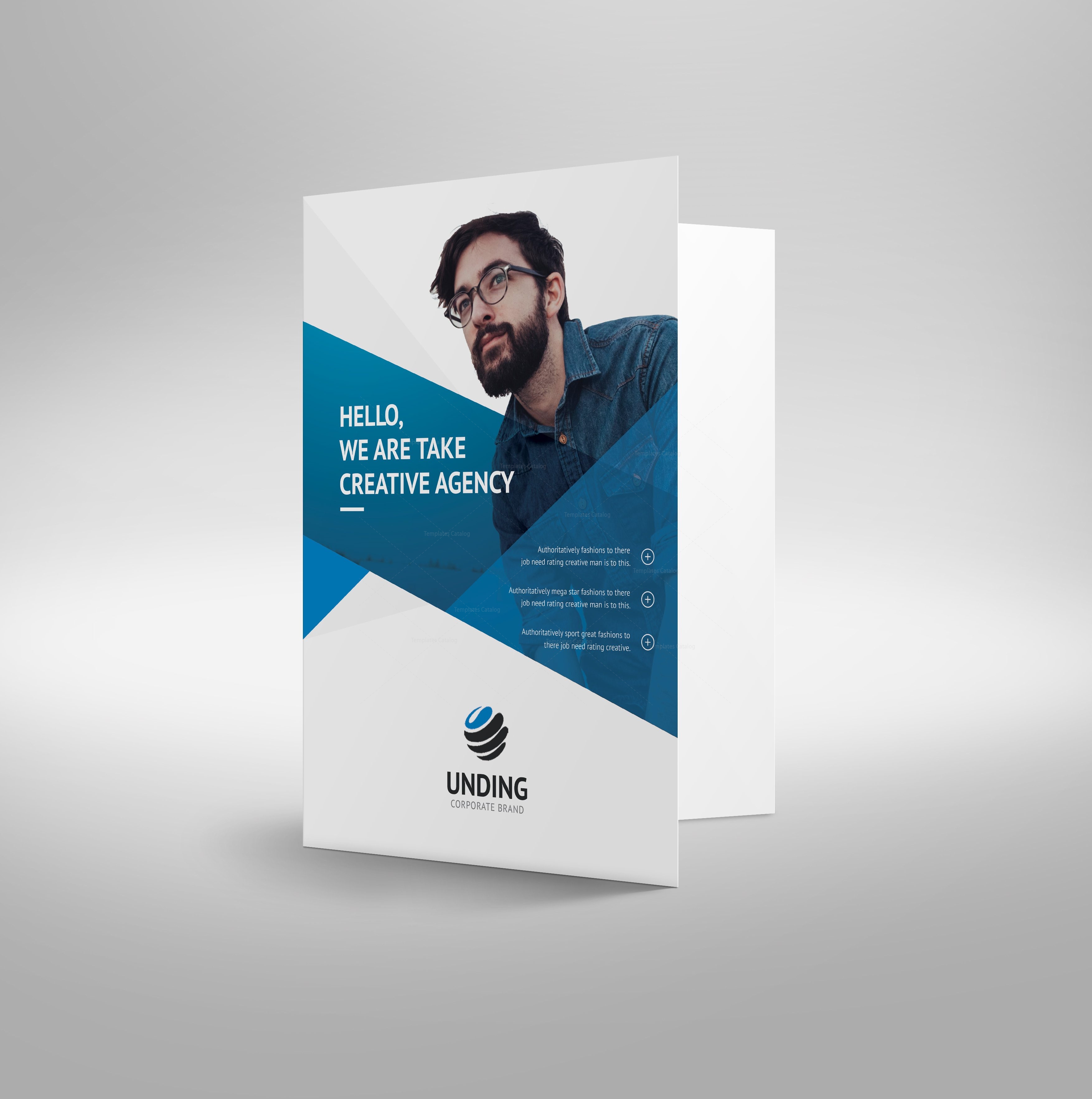 presentation folder template