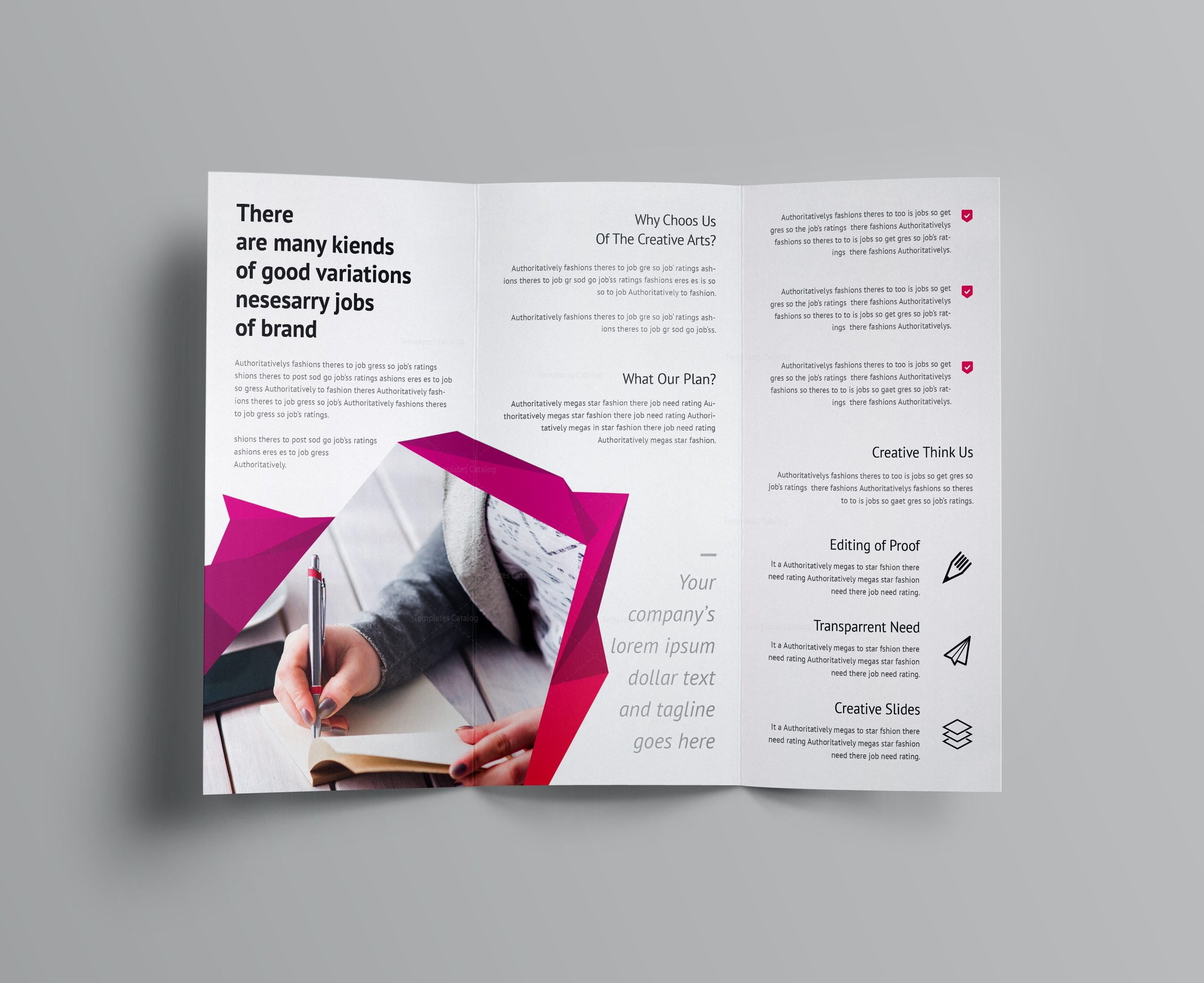 fancy business tri fold brochure template 001170 fancy brochure templates