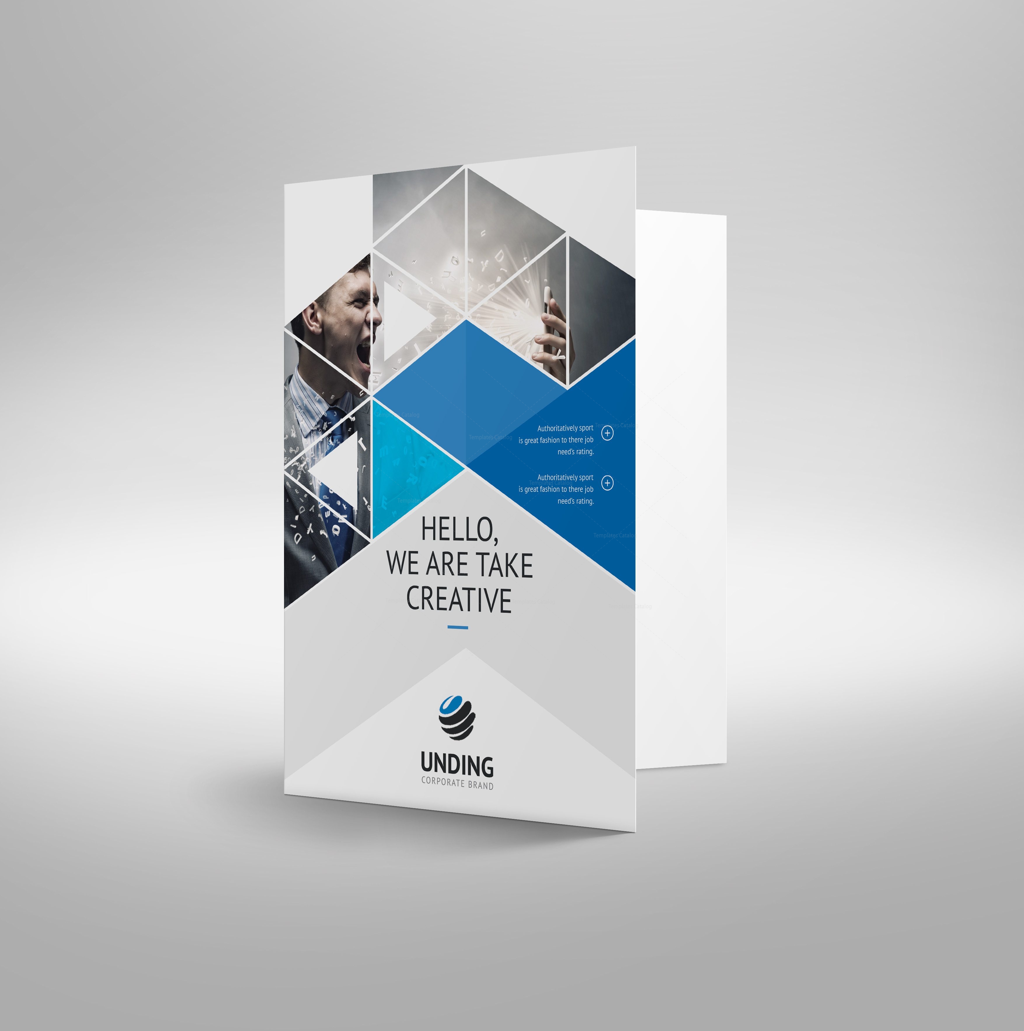 mars modern corporate presentation folder template 001220 folders templates