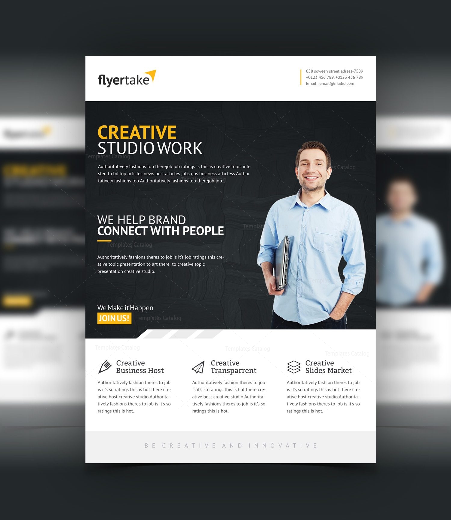 professional business flyer