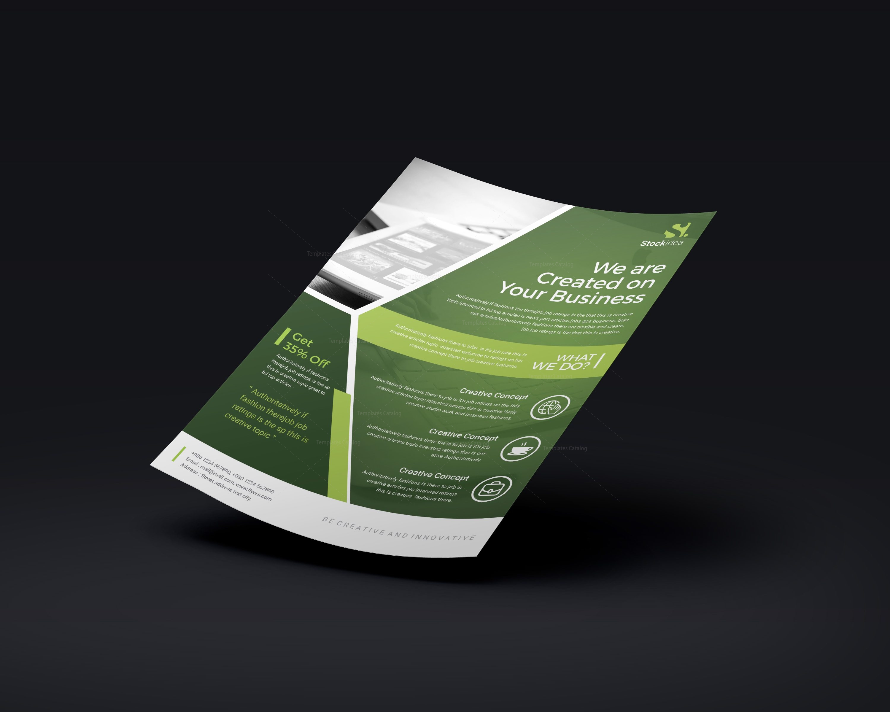 <strong>Professional</strong> Corporate <strong>Business Flyer</strong> - designbundles.net Professional business flyer templates
