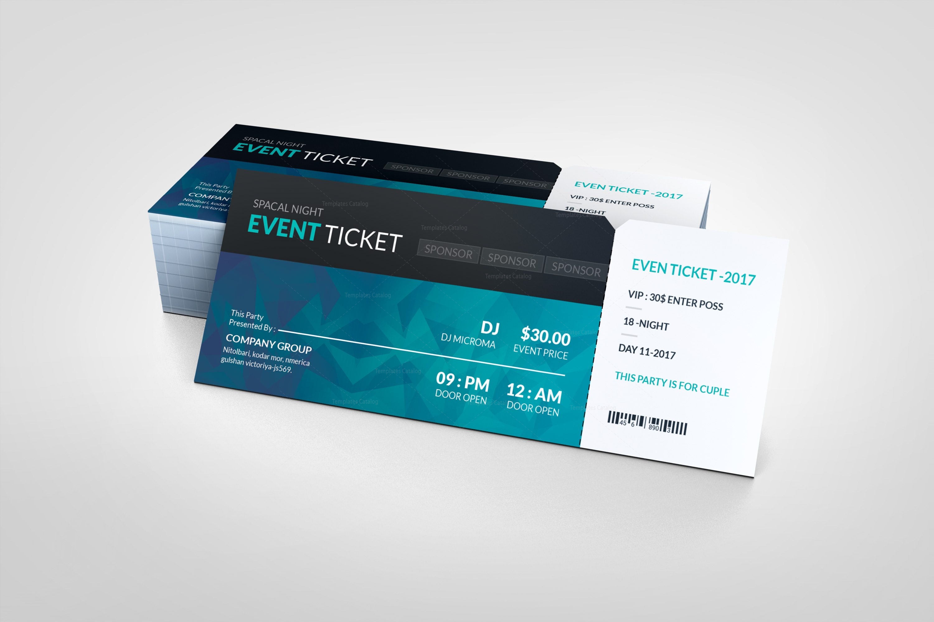Printable <strong>Birthday Party Ticket Invitations</strong> - Web design Party ticket template