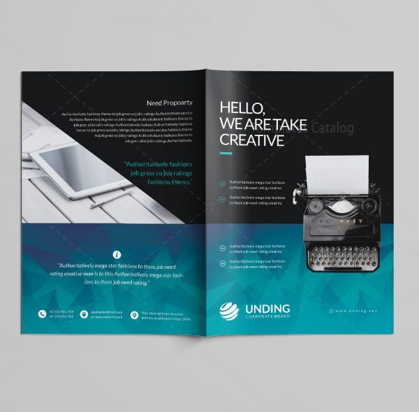 professional brochure template