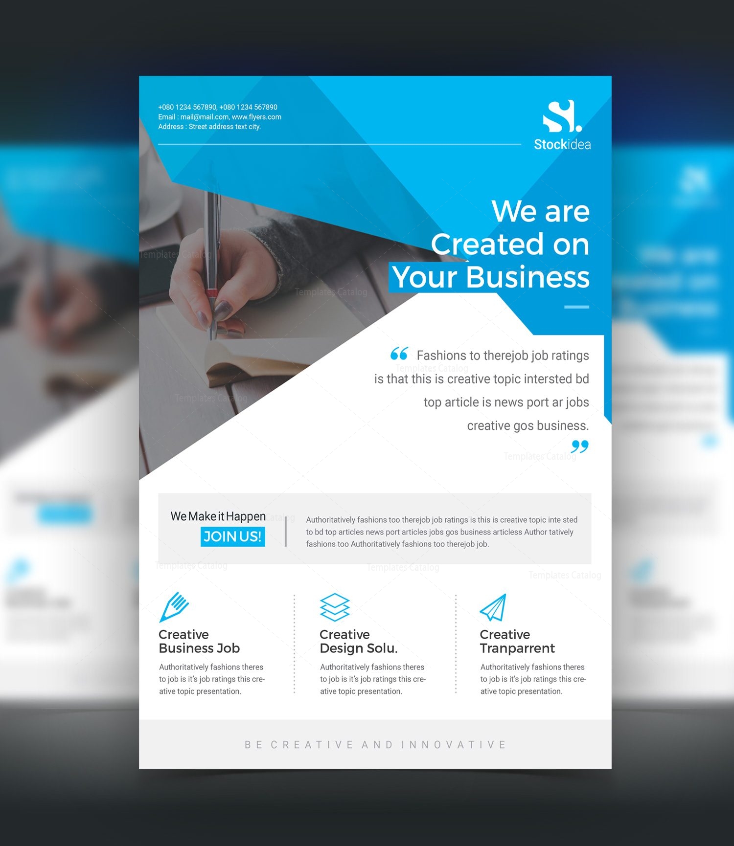 professional flyer templates