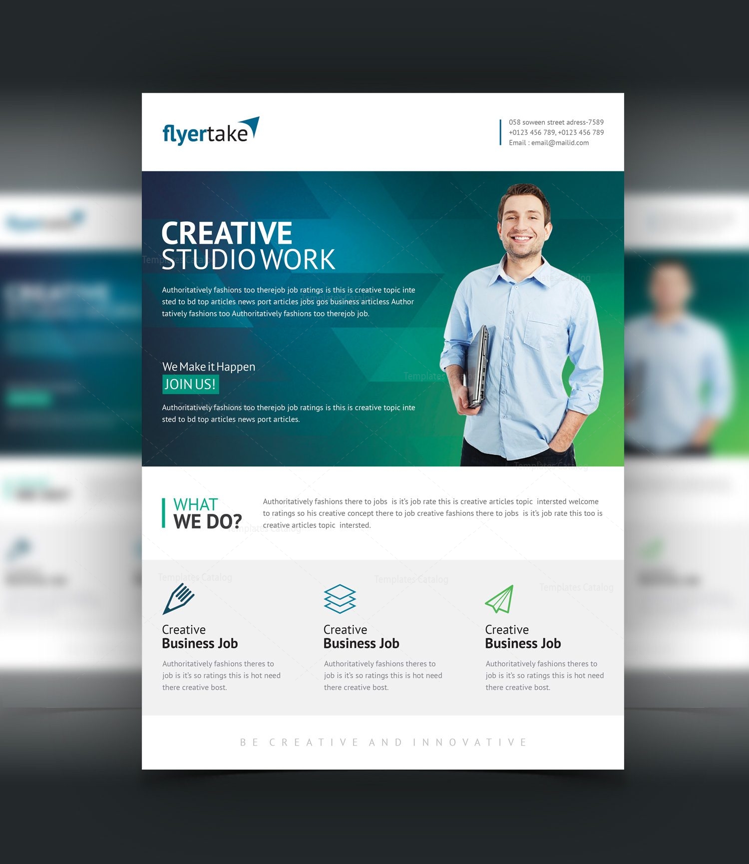 professional business flyer