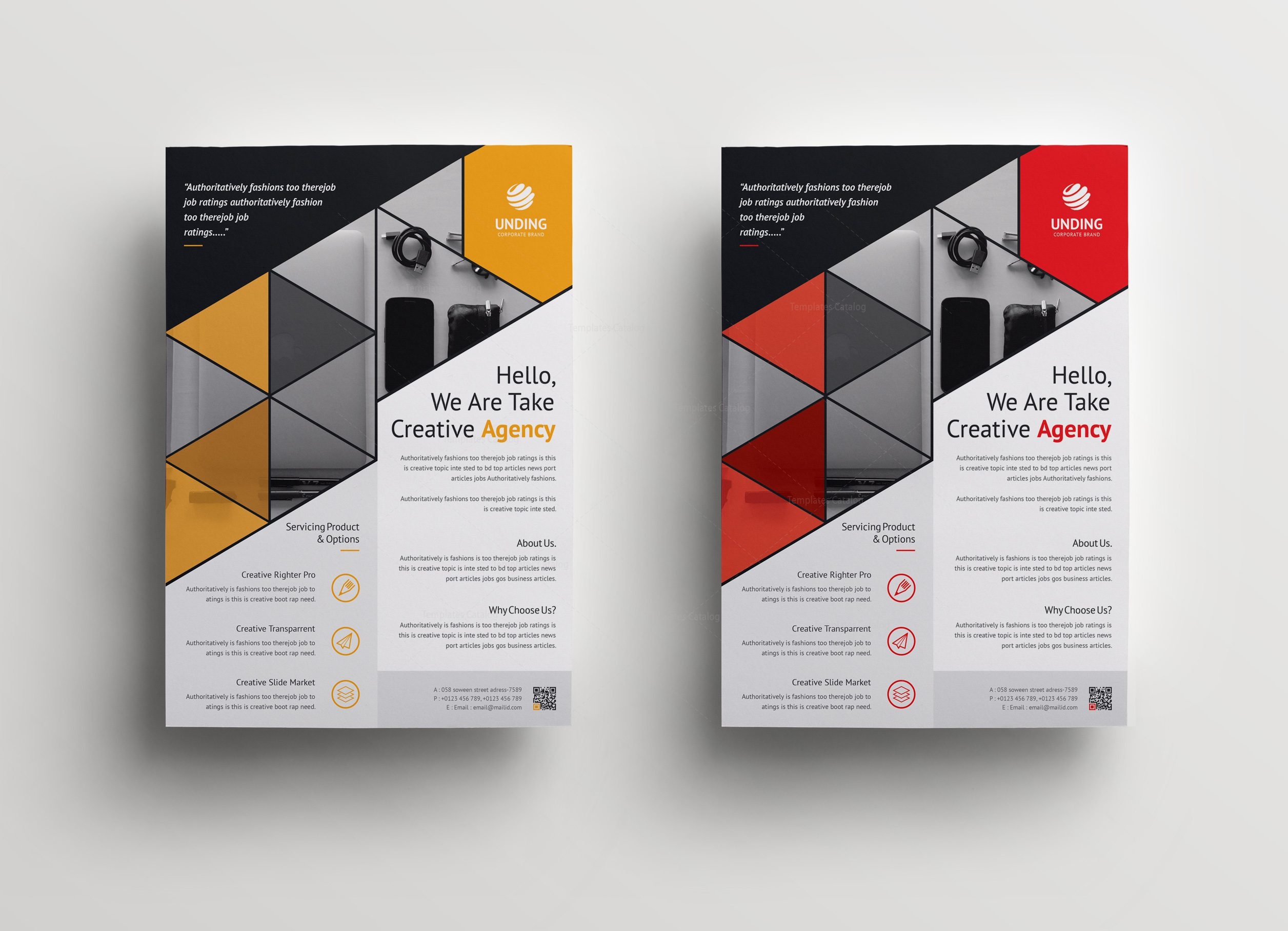 elegant flyer template
