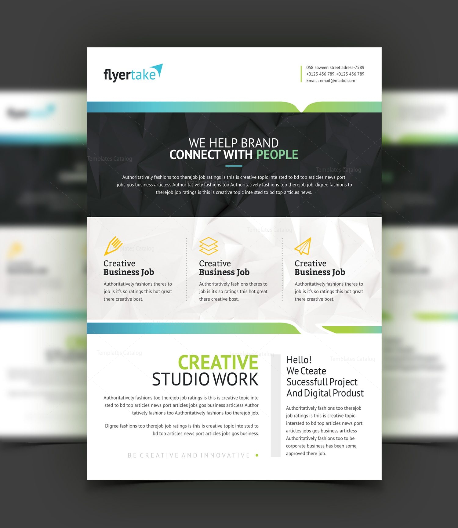 website catalog template