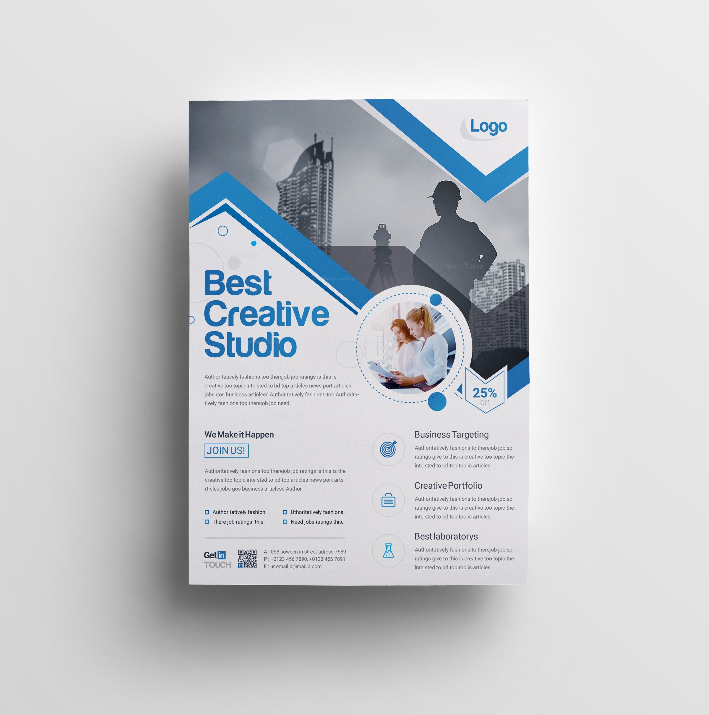 professional business flyer