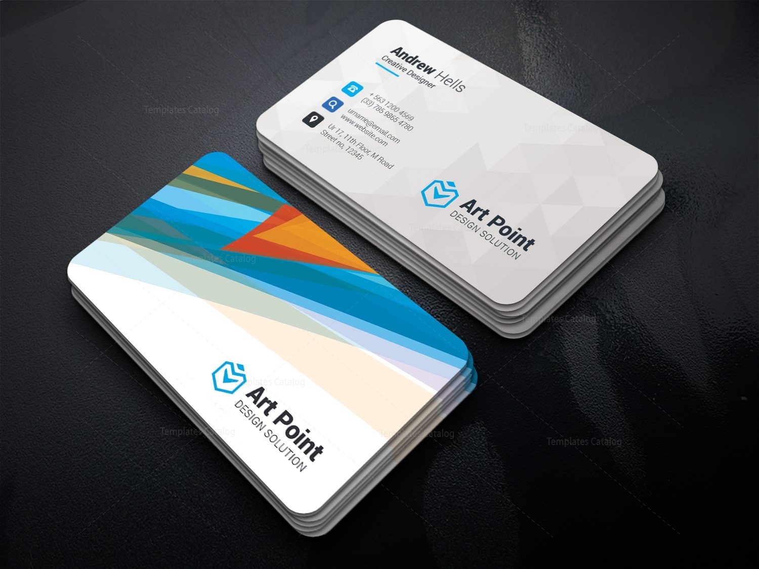 Aeolus Professional Corporate Business Card Template ...