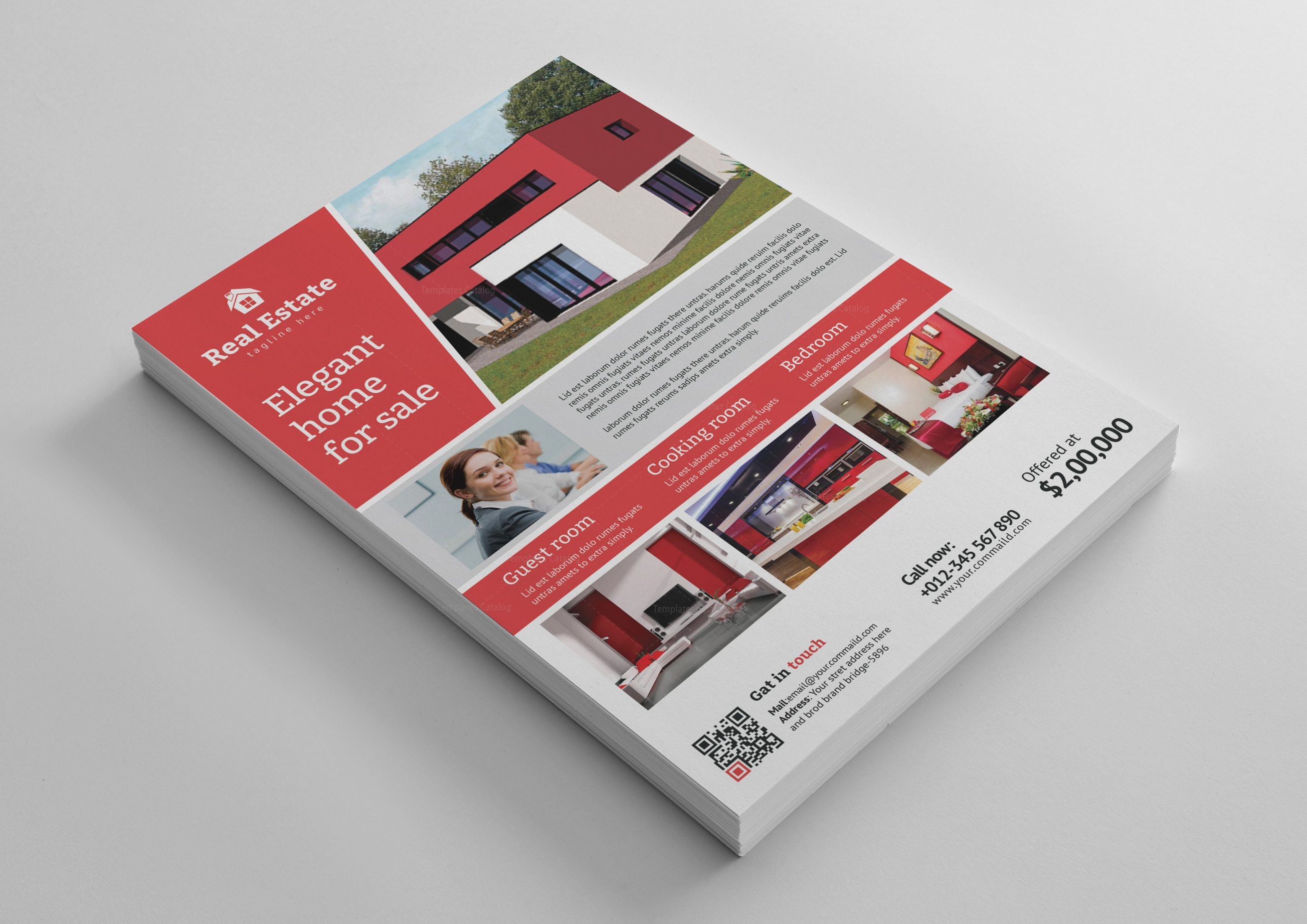 real estate flyer design templates