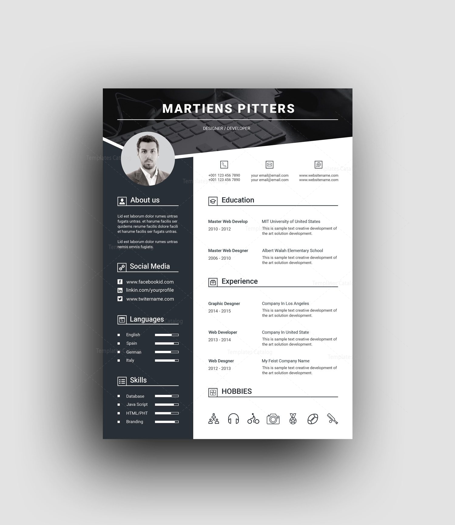 premium resume templates berlin premium professional resume template 2 template premium resume templates berlin premium professional resume template 2 template