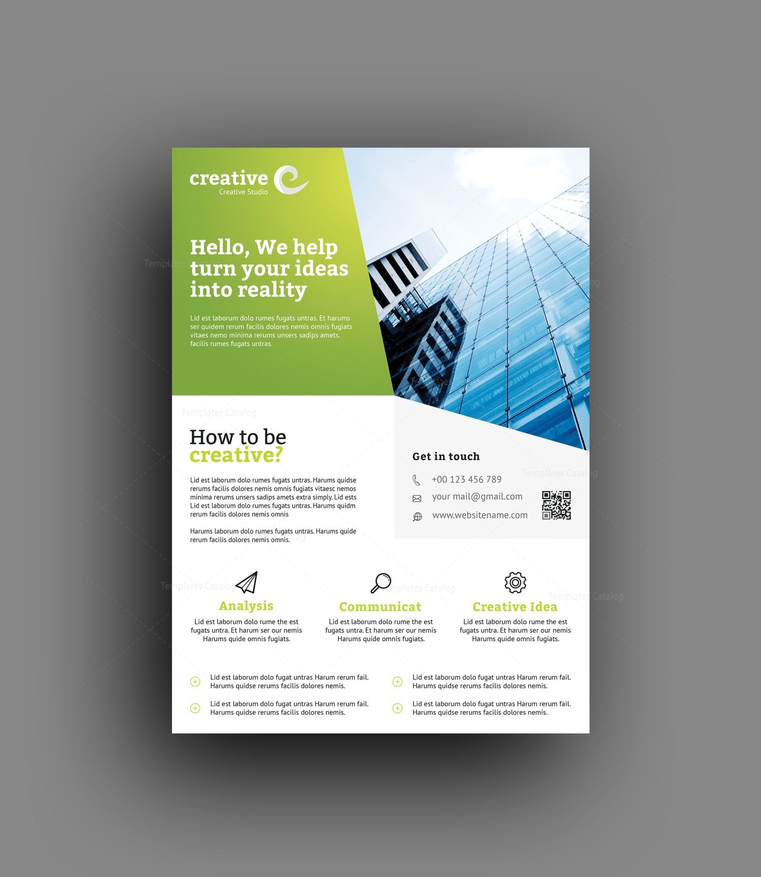 <strong>Free Flyer Templates & Examples</strong> - Lucidpress Professional business flyer templates