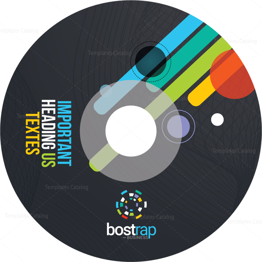 sticker for cd