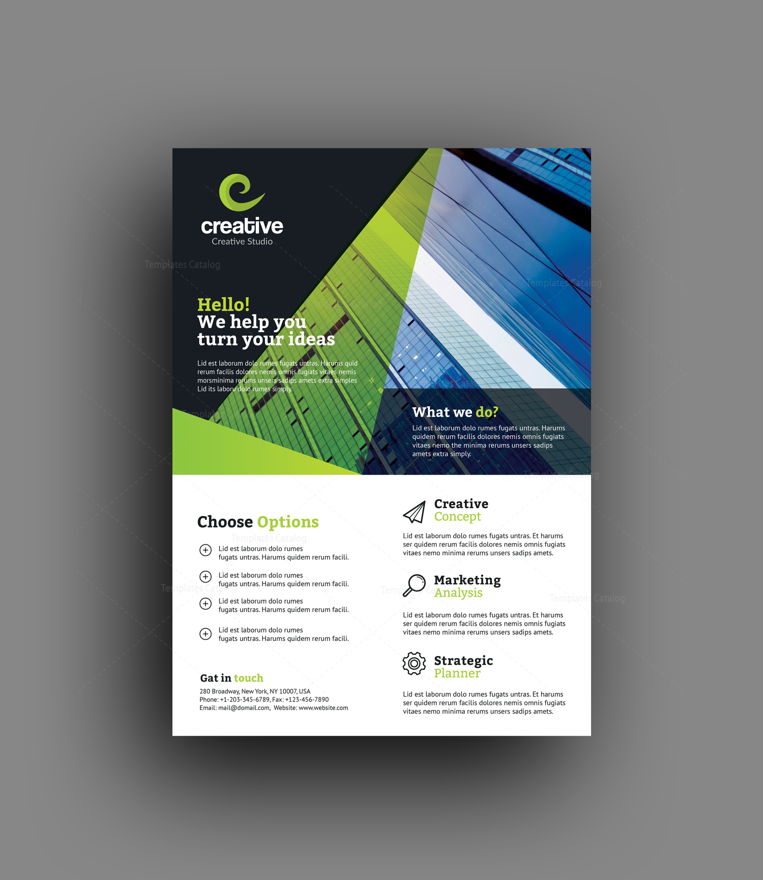 <strong>Professional Services Flyer Templates for</strong> Word & Publisher Professional business flyer templates