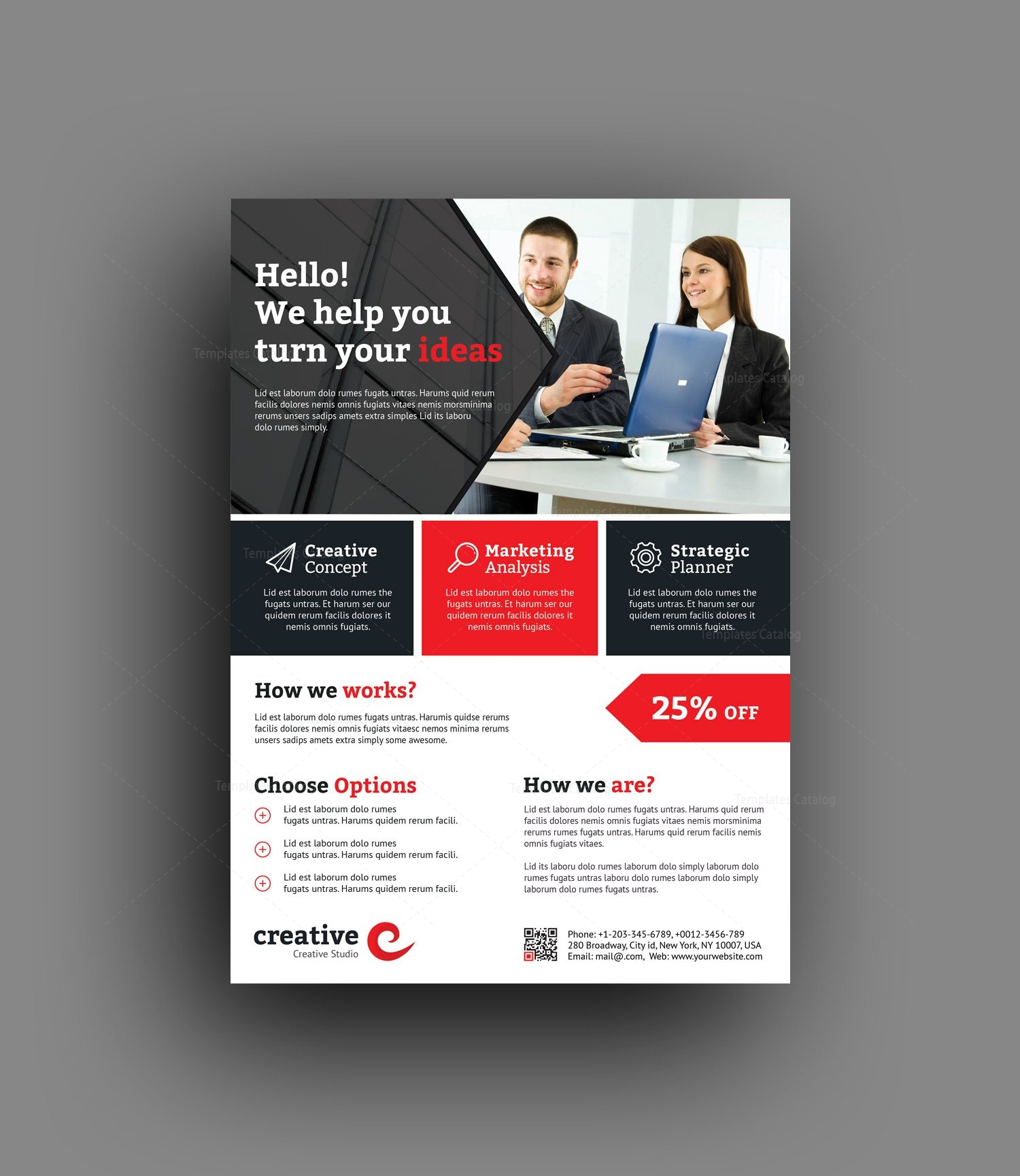 denver modern professional flyer template 001391 template catalog denver flyer distribution