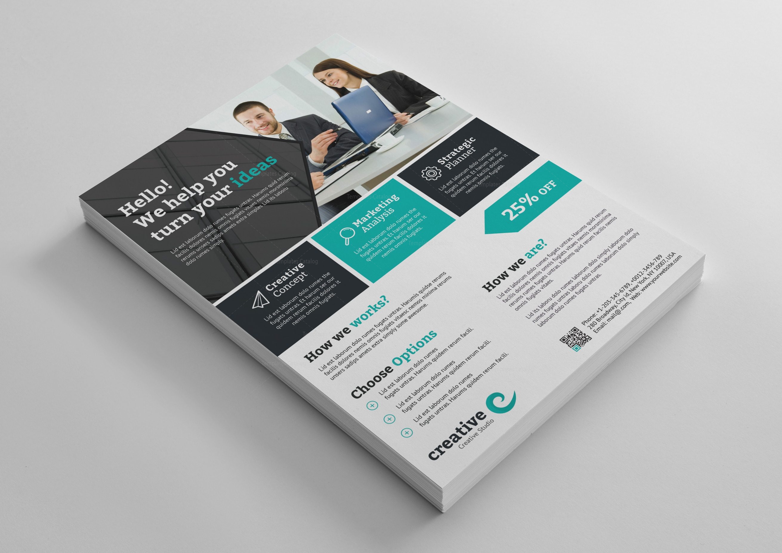modern brochure template