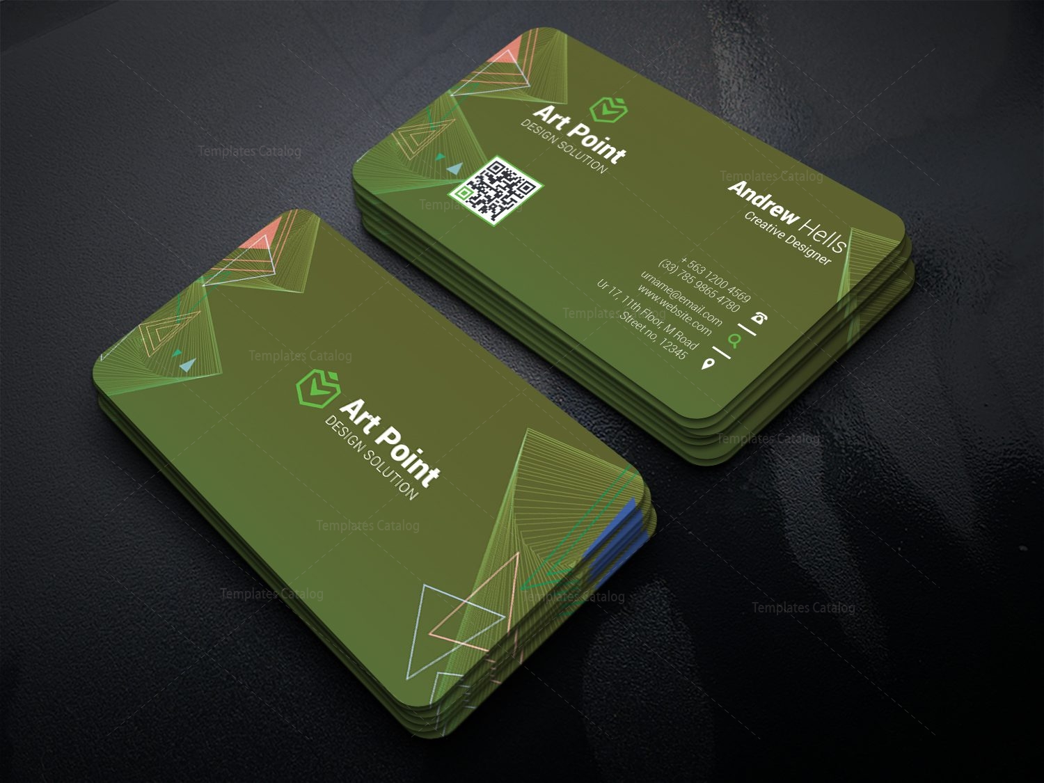 professional business cards design templates