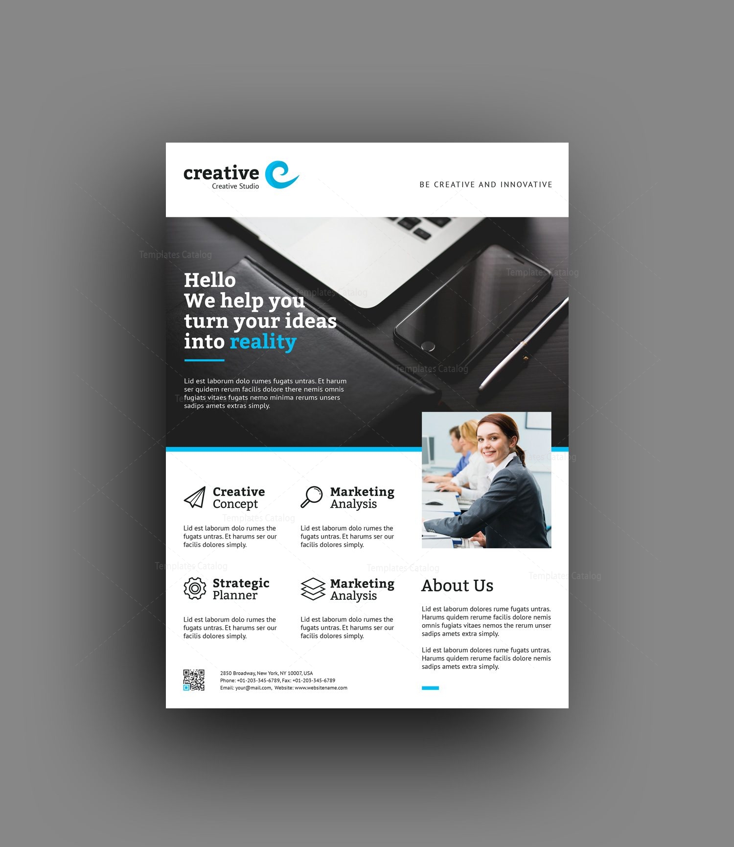 <strong>Professional Business Flyer</strong> by VictorThemesNX on Envato ... Professional business flyer templates