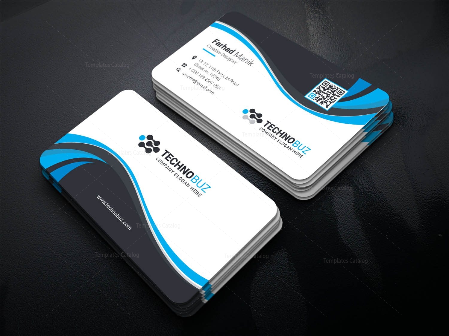 business card tem