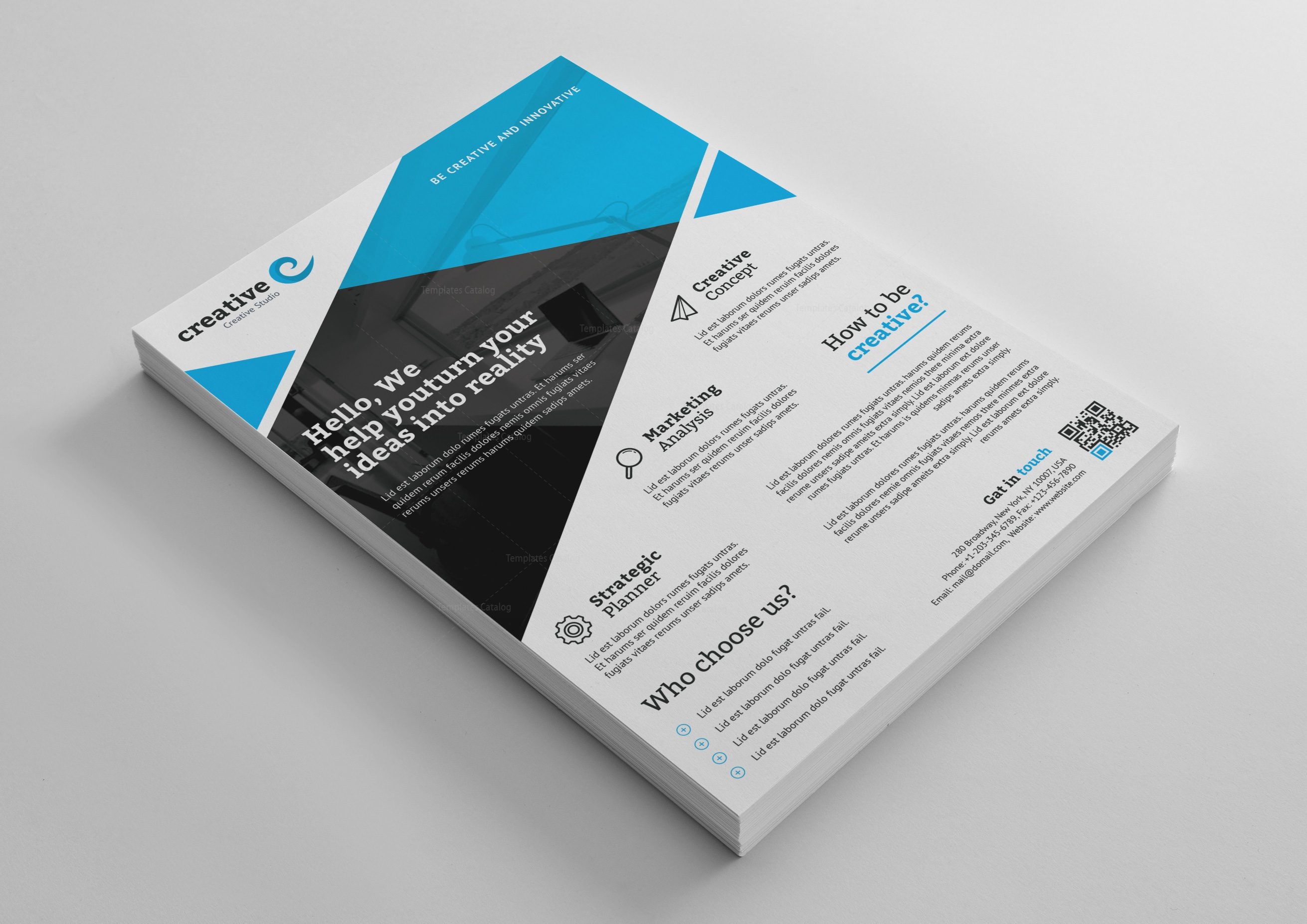 honolulu professional business flyer template 001407 template catalog
