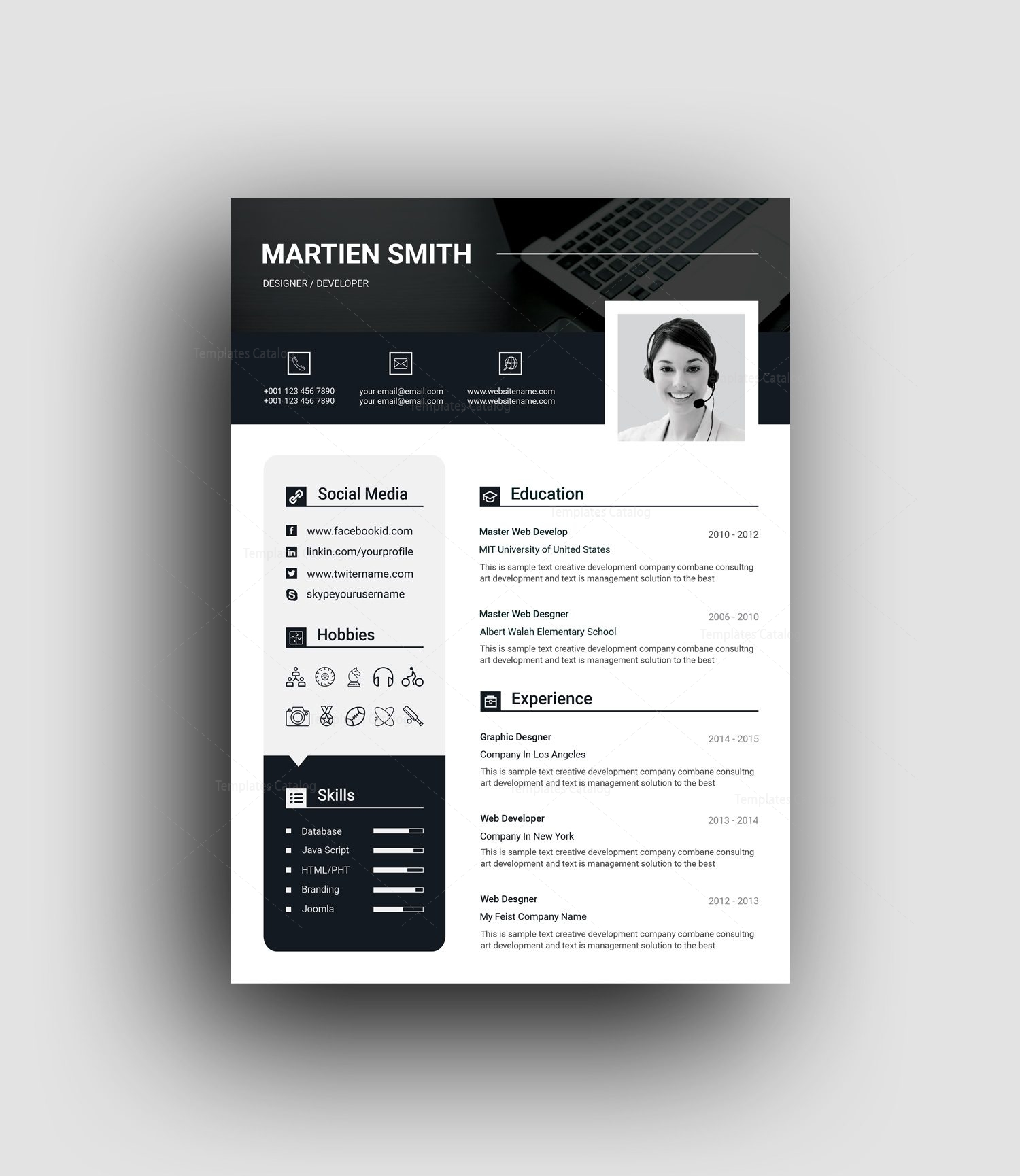 premium resume templates premium professional resume template 001451 premium resume templates premium professional resume template 001451
