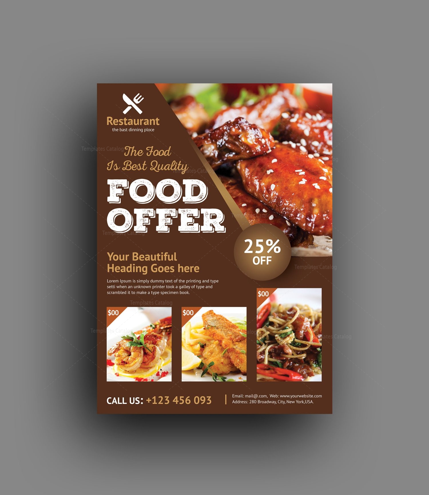 Customize 70+ Restaurant Flyer templates online - Canva Restaurant menu flyer templates