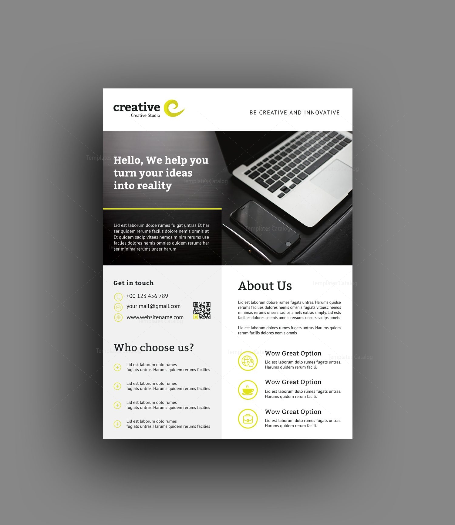 Vega Elegant <strong>Professional Business Flyer</strong> Template ... Professional business flyer templates
