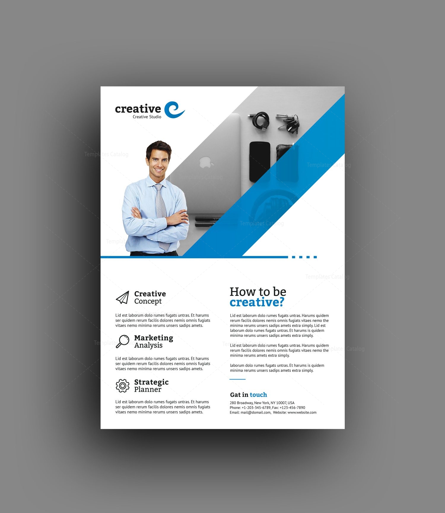 mumbai elegant professional business flyer template 001364 professional business templates