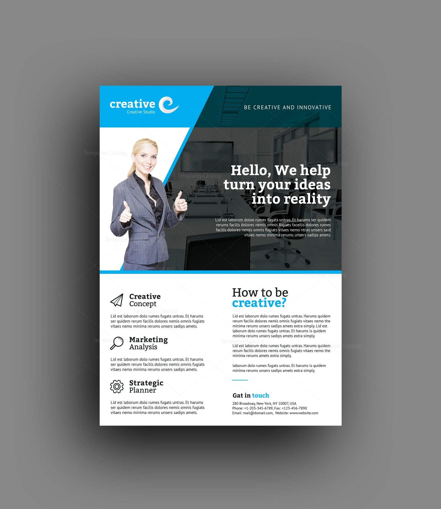 <strong>Professional Business Flyer</strong> by VictorThemesNX on Envato ... Professional business flyer templates