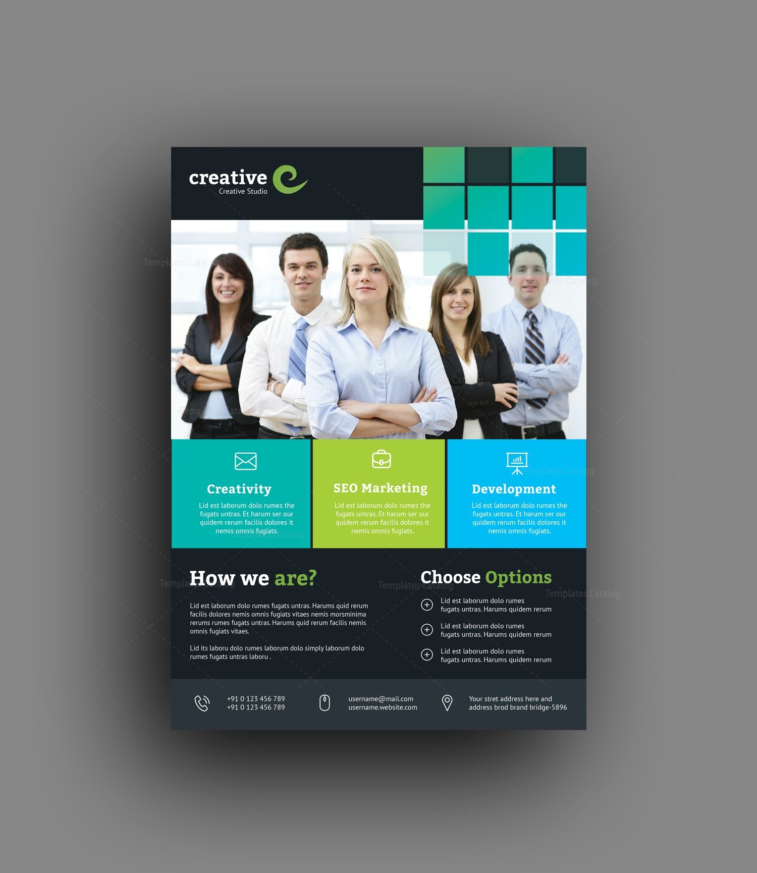 professional business flyer