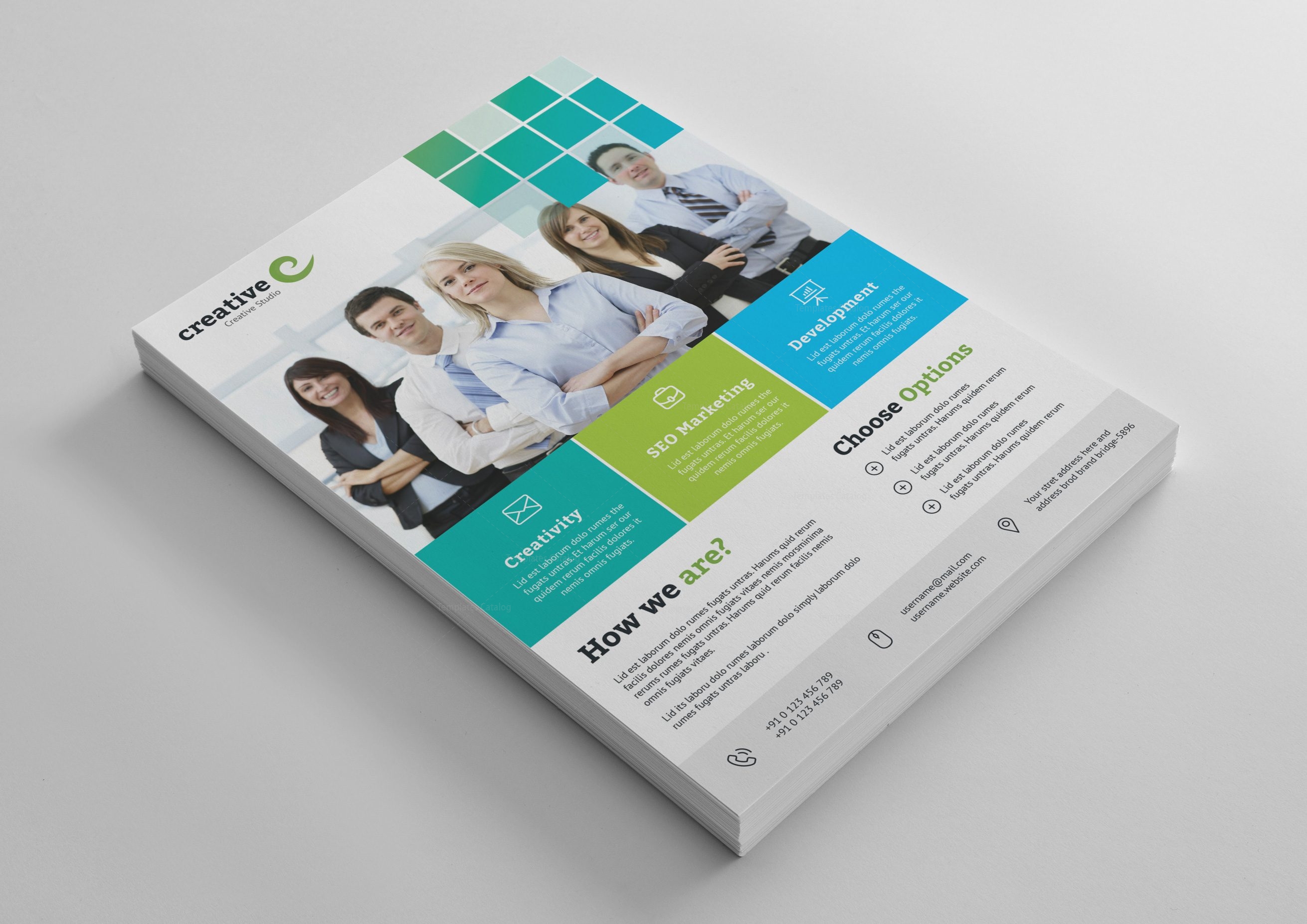 oslo clean professional business flyer template 001375 template printer cleaning flyer template