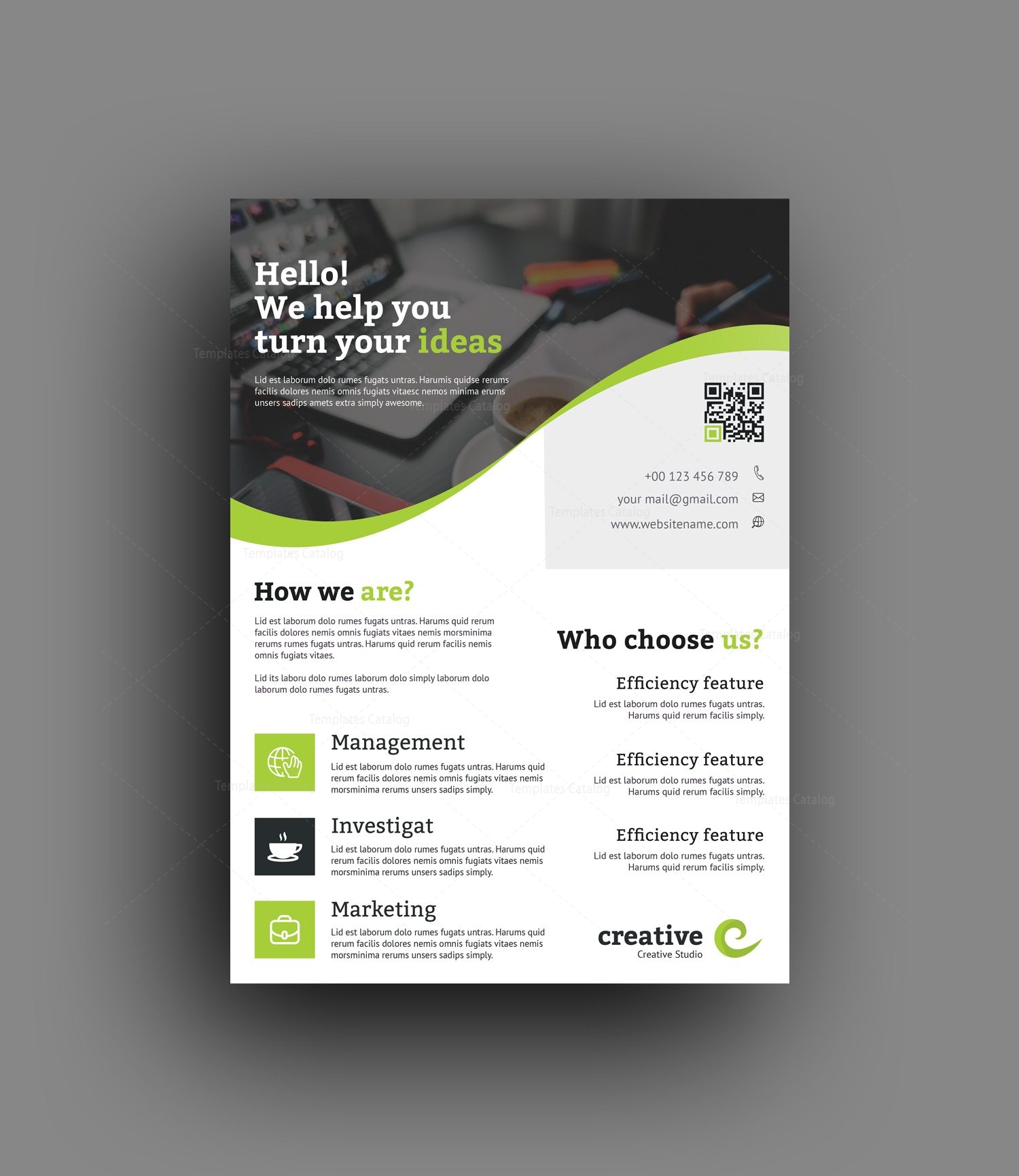 Free Business Flyer Templates & Examples - Lucidpress Professional business flyer templates