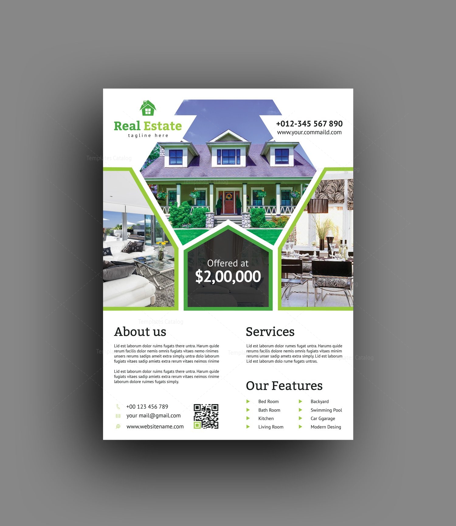 real estate fliers