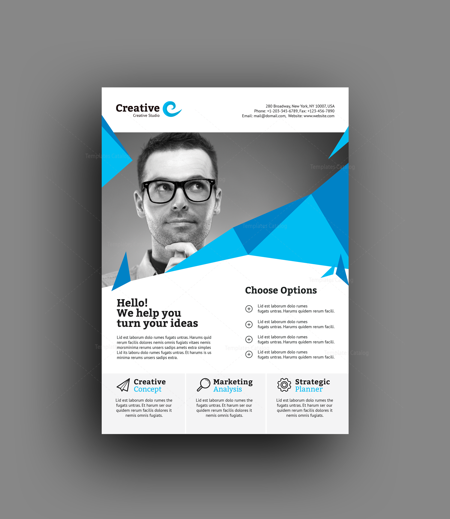 professional business flyer