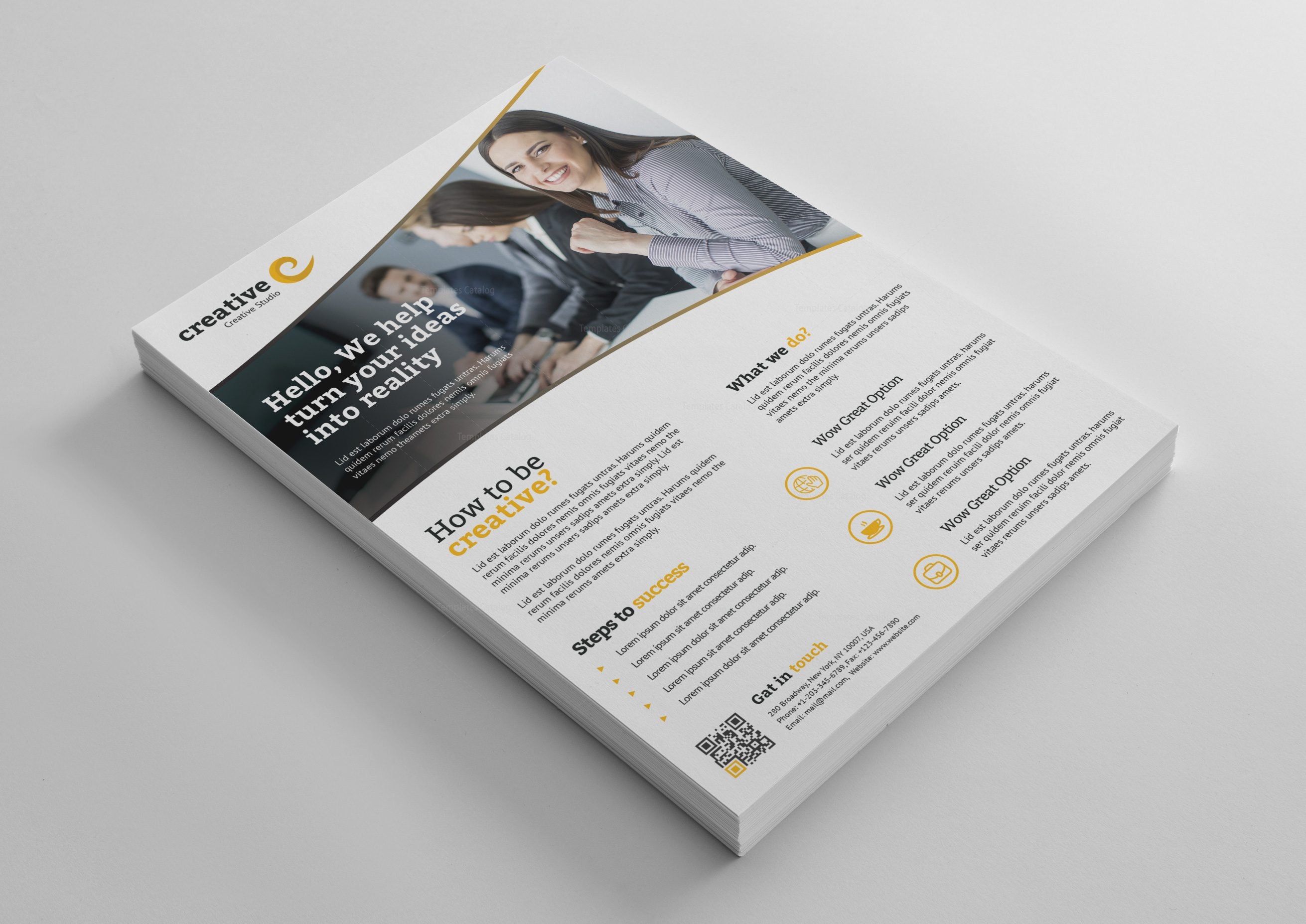 tokyo modern professional flyer template 001397 template catalog