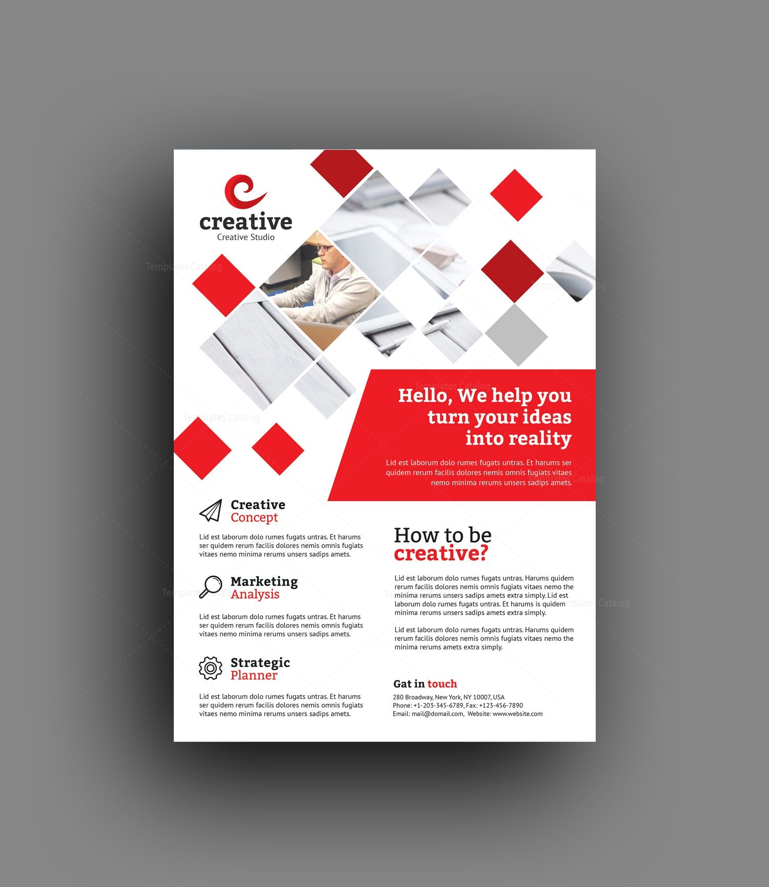 professional business flyer