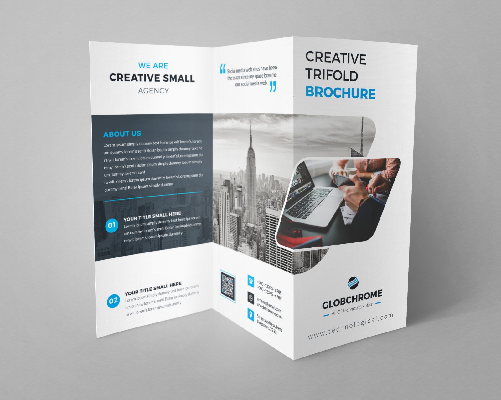 minsk professional creative tri fold brochure design 3fold brochure
