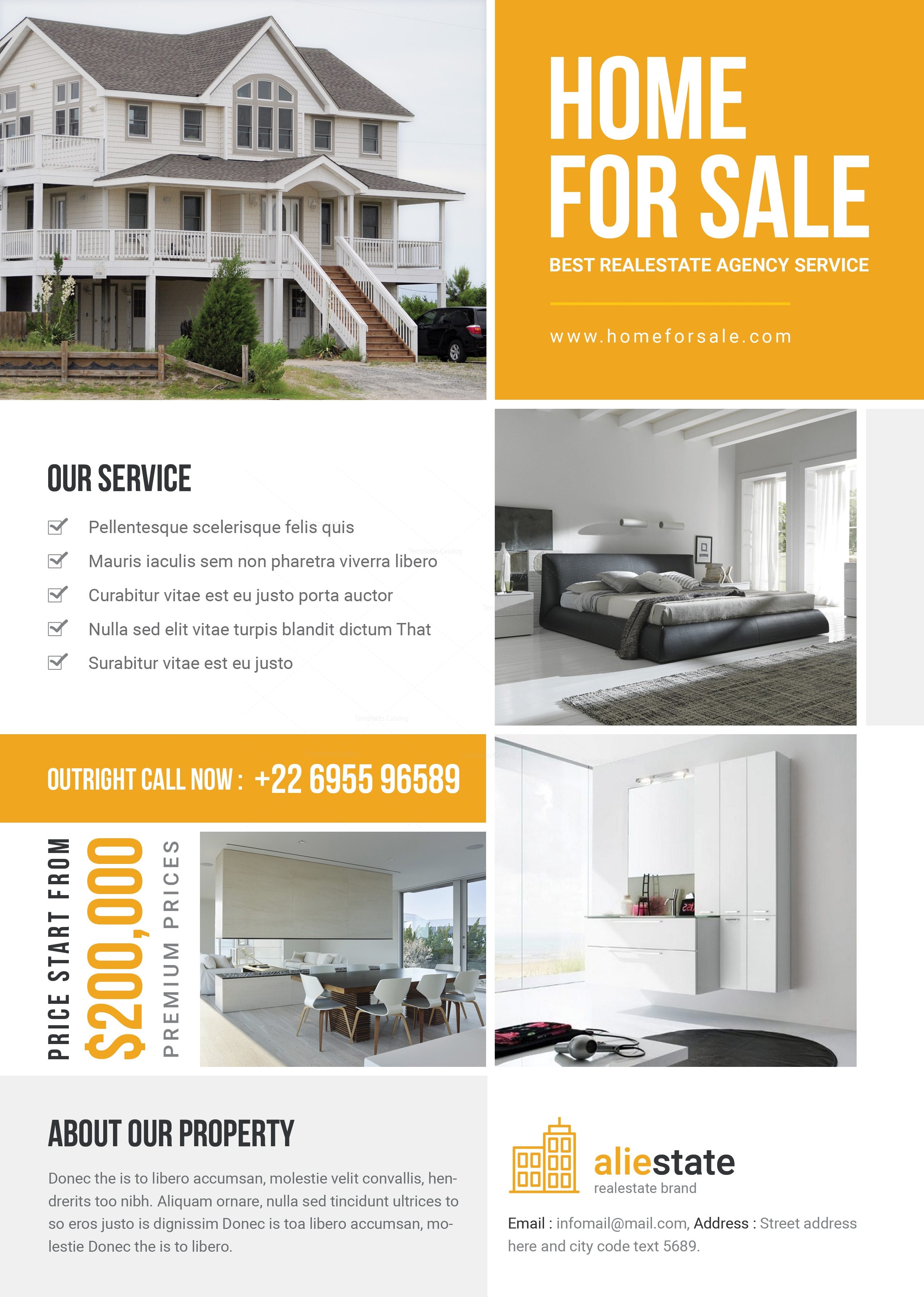 real estate property flyer best real estate flyers design