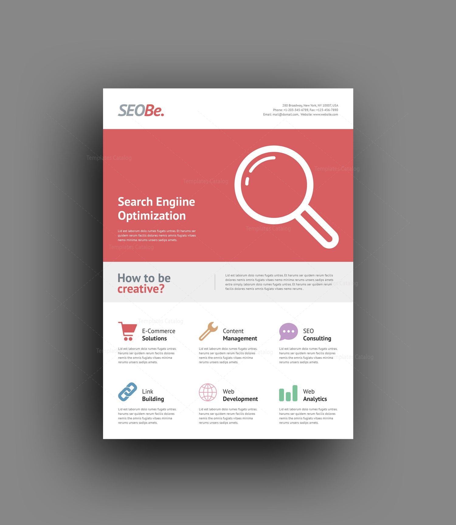 seo company flyer design templates 001504 template catalog product flyer examples
