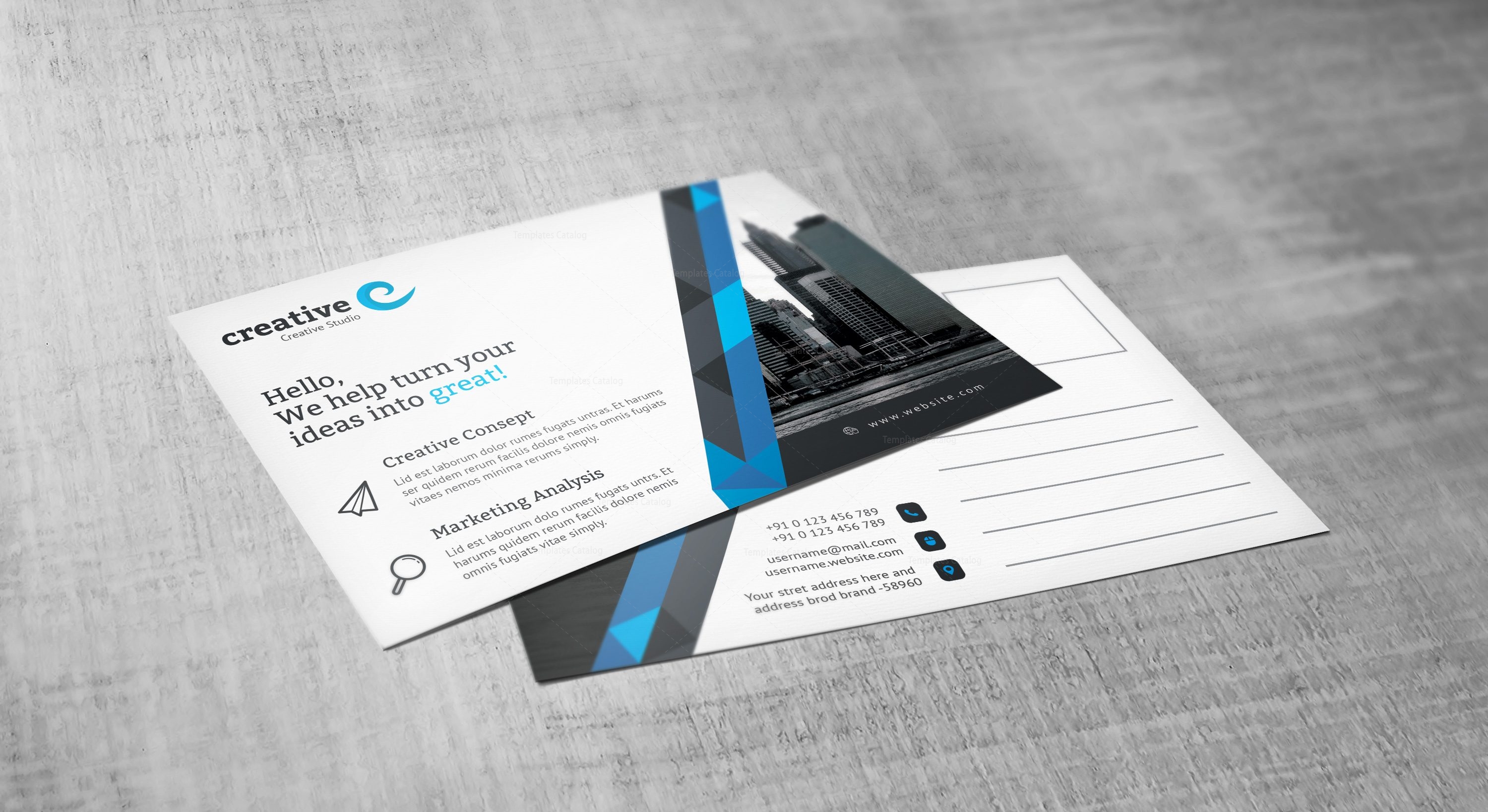 stripe template