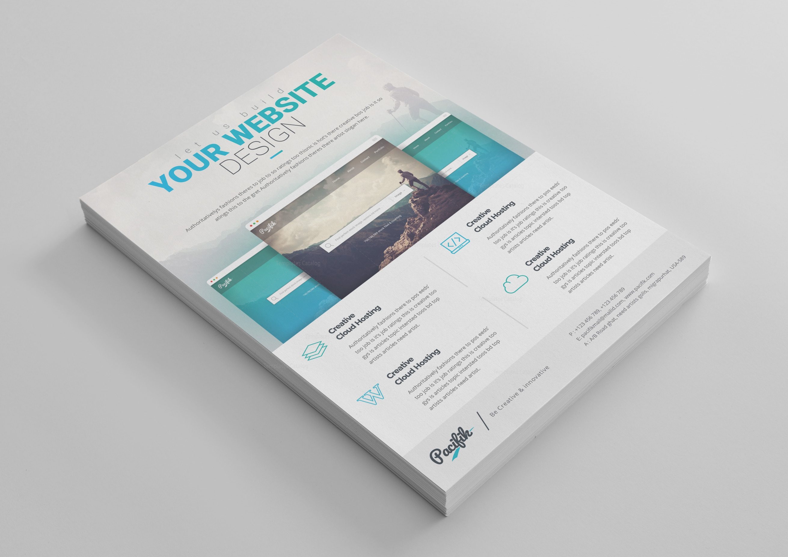 <strong>Professional Services Flyer Templates for</strong> Word & Publisher Professional business flyer templates