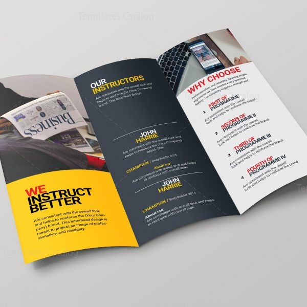 brochure tri fold
