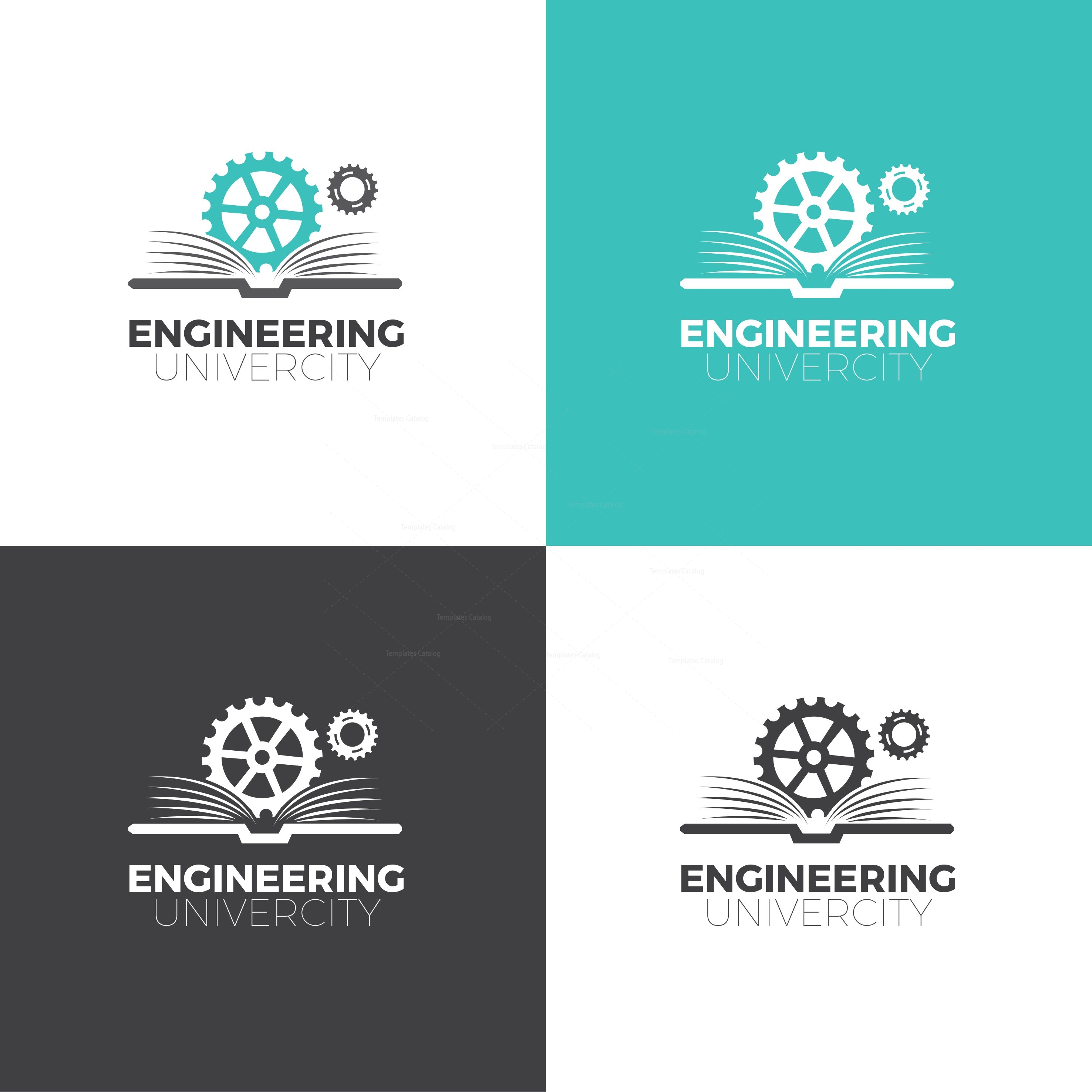 Engineering Company Logo Design Template 001709 - Template Catalog